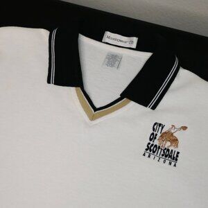 NWOT | Vintage City of Scottsdale Arizona V Neck Polo